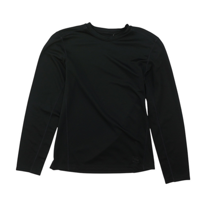 Black Solid Active T-Shirt