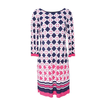 Multi Graphic Mini Dress