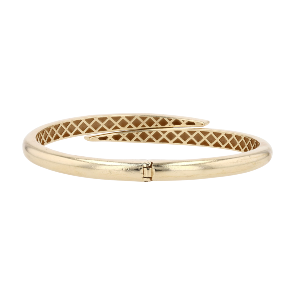 14K Yellow Gold Bangle Bracelet