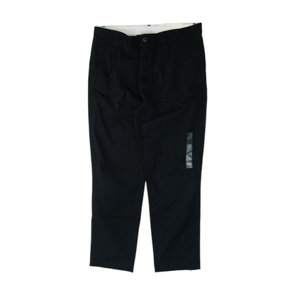 Black Straight Pants
