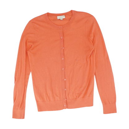 Peach Cardigan Sweater