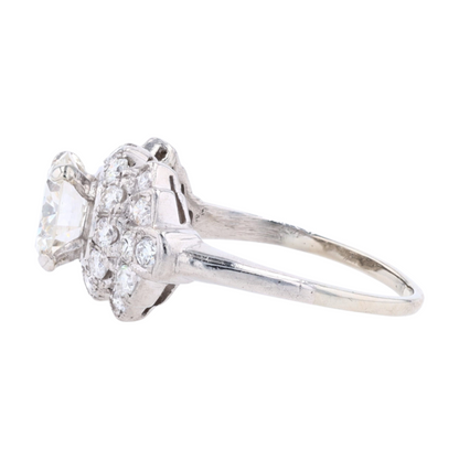 2 1/3 ctw Platinum Diamond Engagement Ring