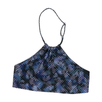 Black Polka Dot Swim Top