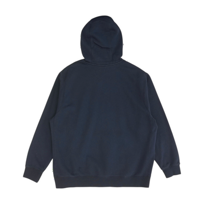 Navy Solid Hoodie Pullover