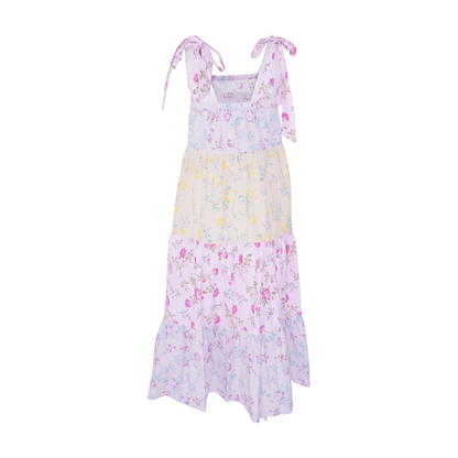 Multi Floral Midi Dress