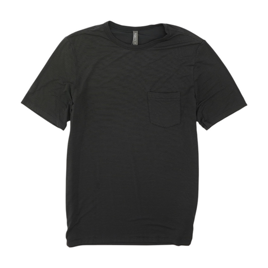 Gray Striped Active T-Shirt