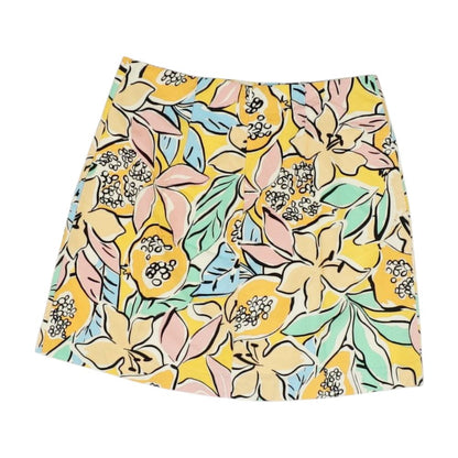 Multi Floral Midi Skirt