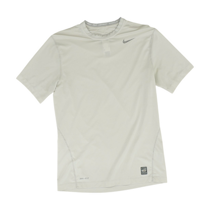 White Solid Active T-Shirt
