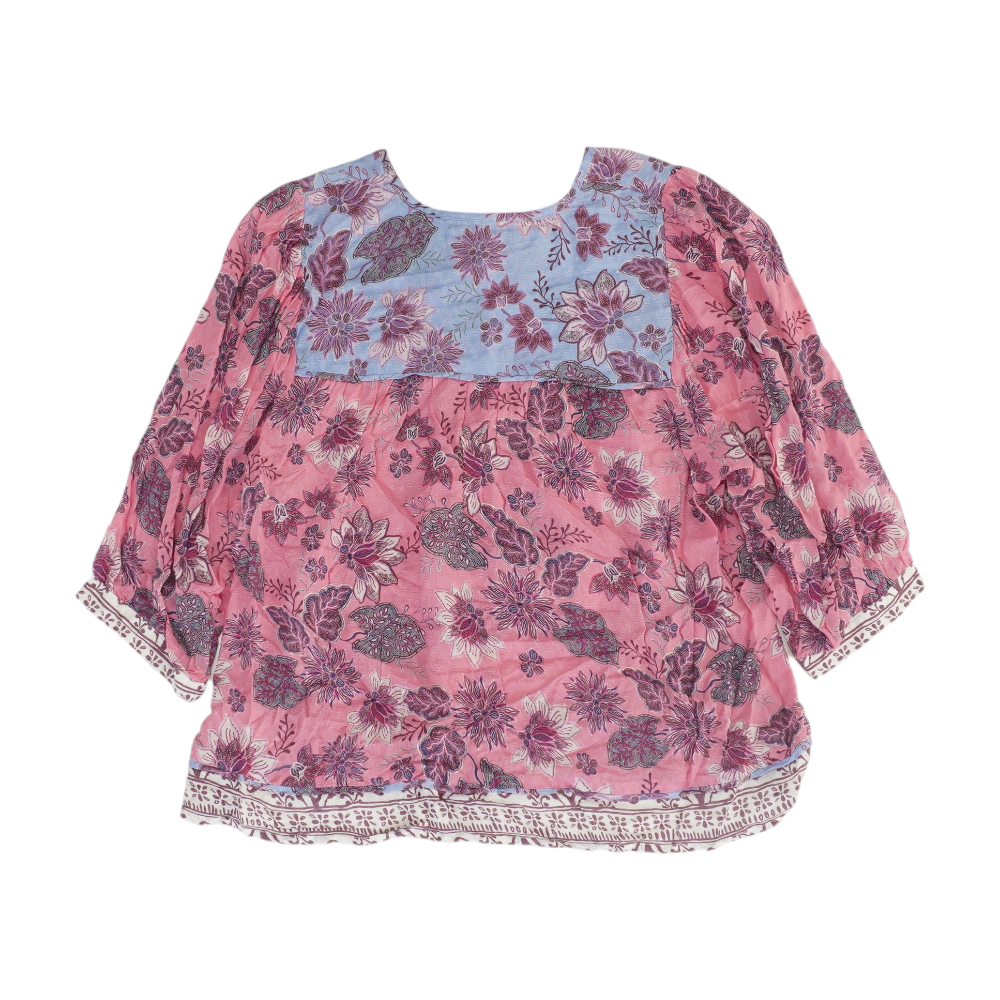 Nurture Pink Floral Blouse – Image 2