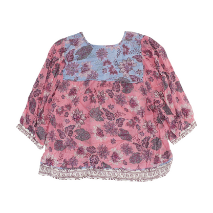 Nurture Pink Floral Blouse – Image 2