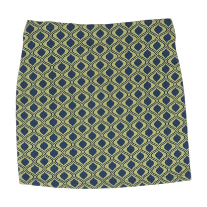 Green Misc Mini Skirt