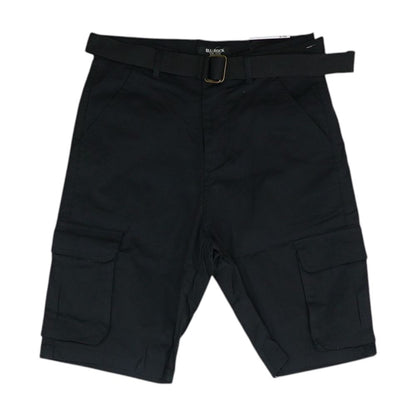 Black Cargo Shorts