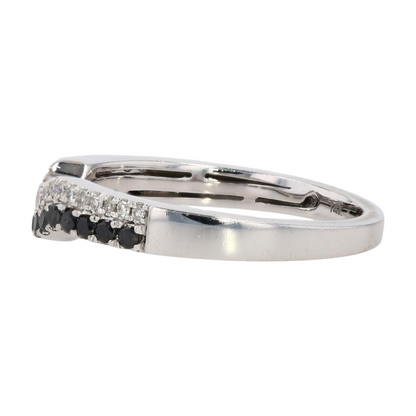 1/3 ctw 14K White Gold Diamond Band Ring