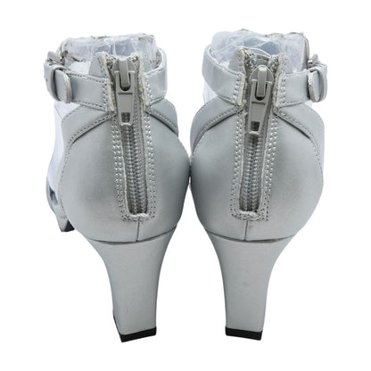 Silver Pump Heels