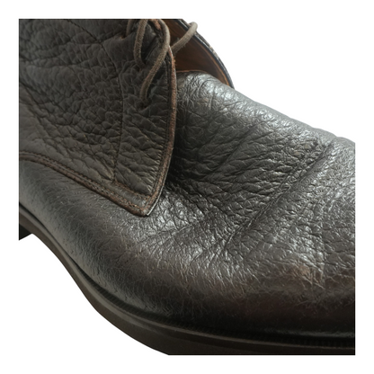 Tacna Brown Peccary Leather Chukka Boots