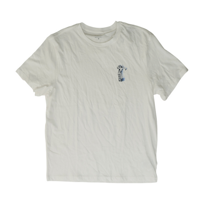 White Solid T-Shirt