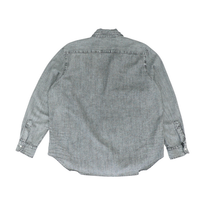 Gray Button Down
