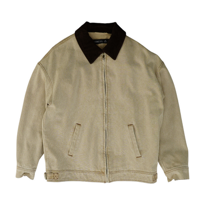 Tan Solid Jacket
