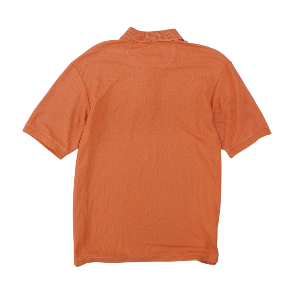 Tommy Bahama Orange Solid Short Sleeve Polo – Image 2