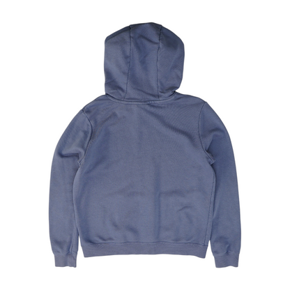 Blue Graphic Hoodie Pullover