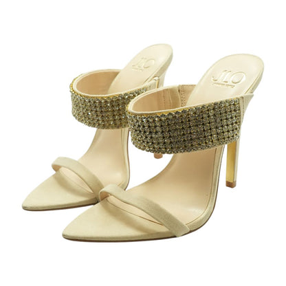 Beige Stiletto Heels