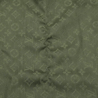 Monogram Classic Jacquard Shawl in Green