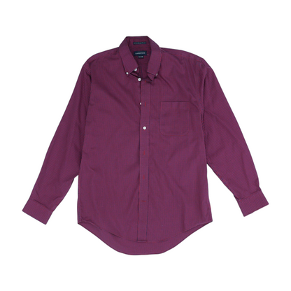Red Check Long Sleeve Button Down