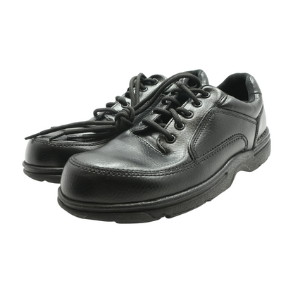 Black Lace-Up Casual Shoes