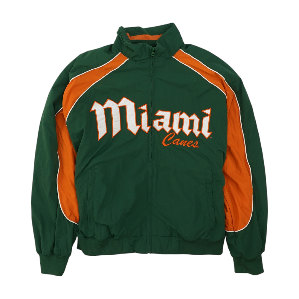Green Miami Hurricanes Solid Jacket