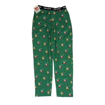 Green Graphic Pajama Bottom