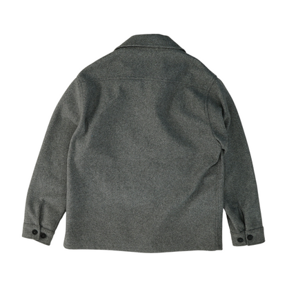 Gray Solid Jacket