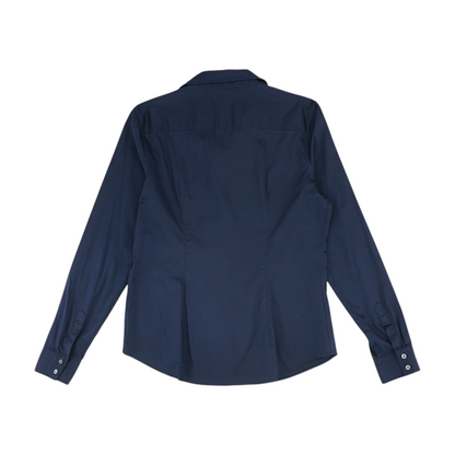 Navy Button Down