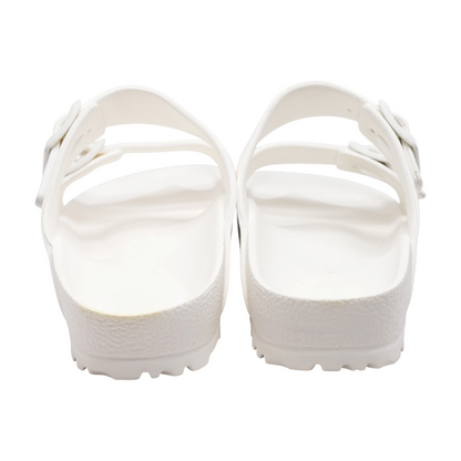 White Flat Sandals