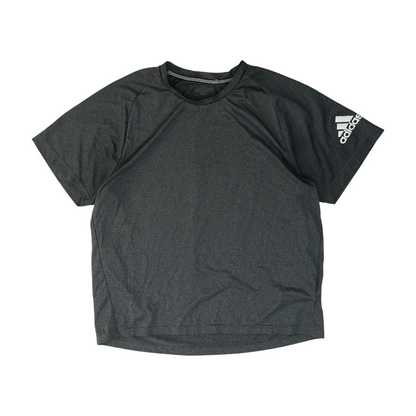 Gray Solid Active T-Shirt
