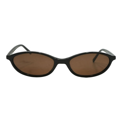 Brown Zulu Oval Sunglasses