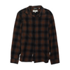 Brown Plaid Flannel Button Down