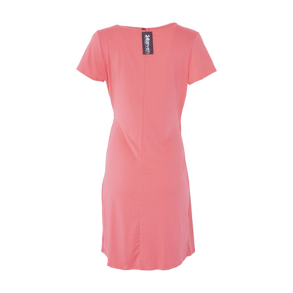 Pink Petite Midi Dress