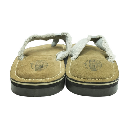 Gray Flip-Flop Sandals