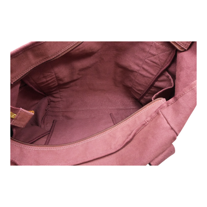 Red Weekender Bag