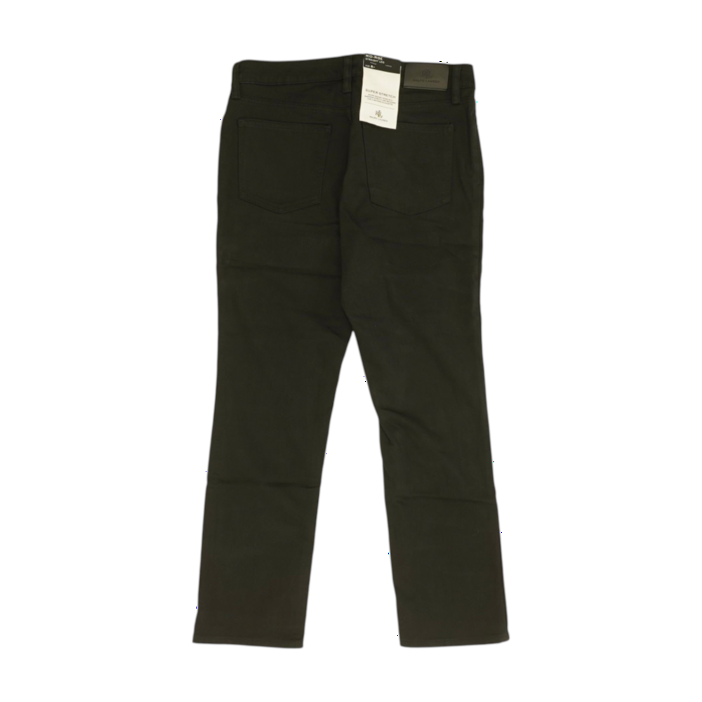 Black Petite Straight Jeans