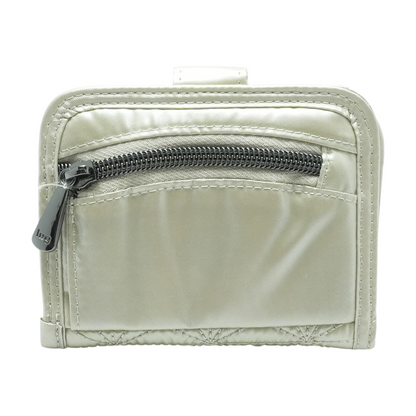 Beige Compact Wallet