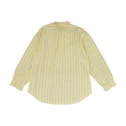 Yellow Striped Long Sleeve Button Down