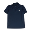 Navy Solid Short Sleeve Polo