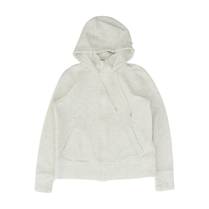 White Solid Active Jacket