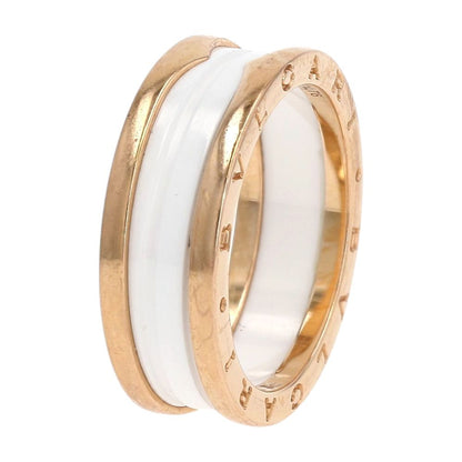 18K Rose Gold With White Ceramic B.Zero1 Band