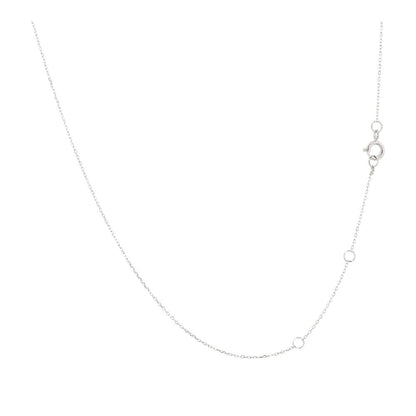 10K White Gold Lab Grown Diamond Yellow Oval Center With Halo Pendant Necklace