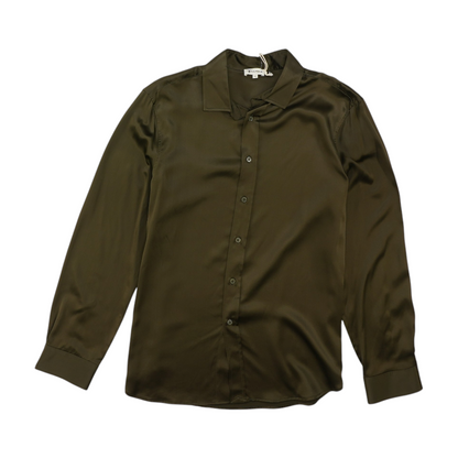 Green Button Down