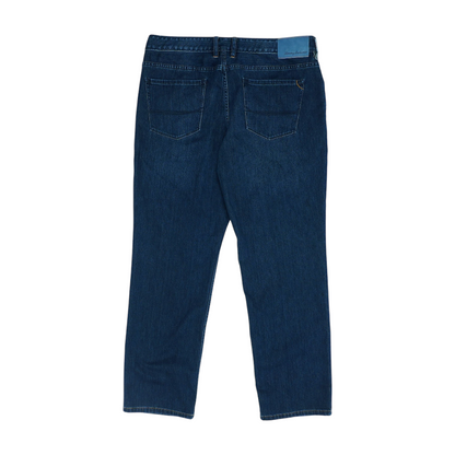 Navy Straight Jeans