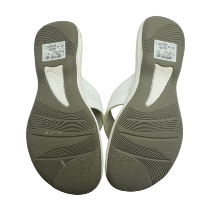 White Flip-Flop Sandals