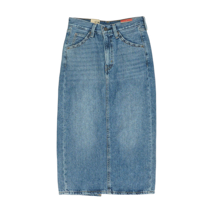 Blue Midi Skirt